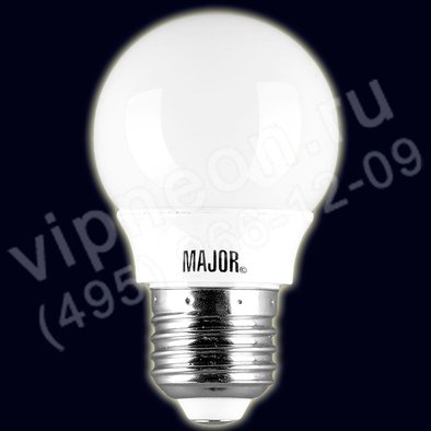 LED Лампа 3W, Е14, холодное свечение, Major