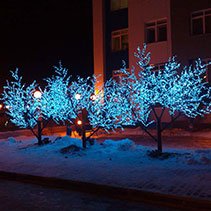 Светодиодные деревья для улицы