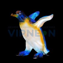 Фото: Объемная фигура из стекловолокна "Пингвиненок", 50*30*46 см, с трансформатором