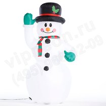 Фото: Фигура надувная. Снеговик приветствует 180 см