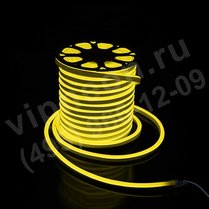 Фото: Гибкий неон - LED Neon Flex, цвет желтый, 15*26мм, цена за 1м