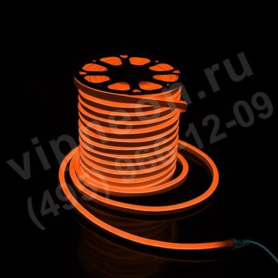 Гибкий неон-LED Neon Flex, цвет оранжевый, 15*26мм, цена за 1м