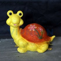 Фото: Объемная фигура из стекловолокна "Черепаха", 40*35*30 см, с трансформатором