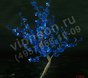 Световой вишневый куст синий, высота 0.8м, диаметр 0.8м