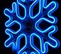 Светодиодная "Снежинка LED" с динамикой, 60*60см, синяя