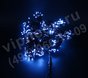 Светодиодный дождь (LED Плей Лайт), 2*1.5м, синие диоды