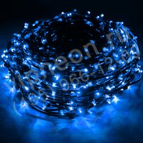 Фото: LED Клип Лайт гирлянда, шаг 150мм, синия Клип-Лайт гирлянда с трансформатором