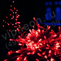 Фото: Светодиодная гирлянда (LED ТвинклЛайт)10м,красные диоды с контр.